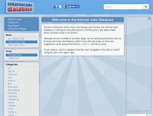 Tablet Screenshot of joke-db.com